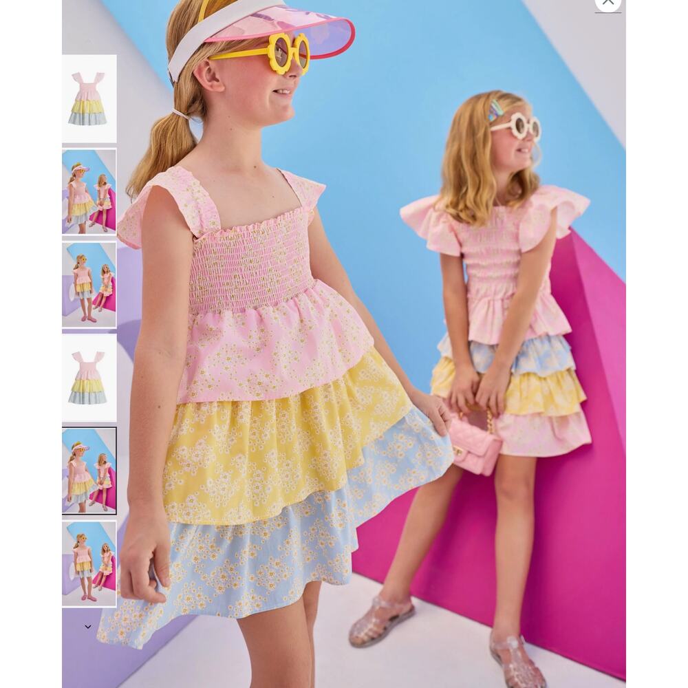 Bisby Tiered‎ LeeLee Dress NWT size 12
